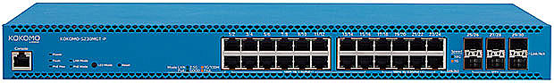PoE++L2スイッチ「KOKOMO-S230MGT-P」