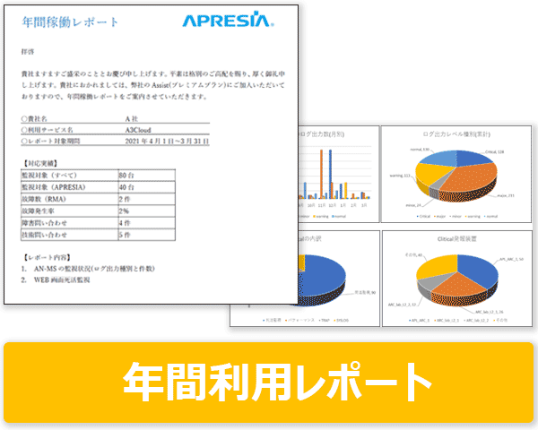 年間利用レポート